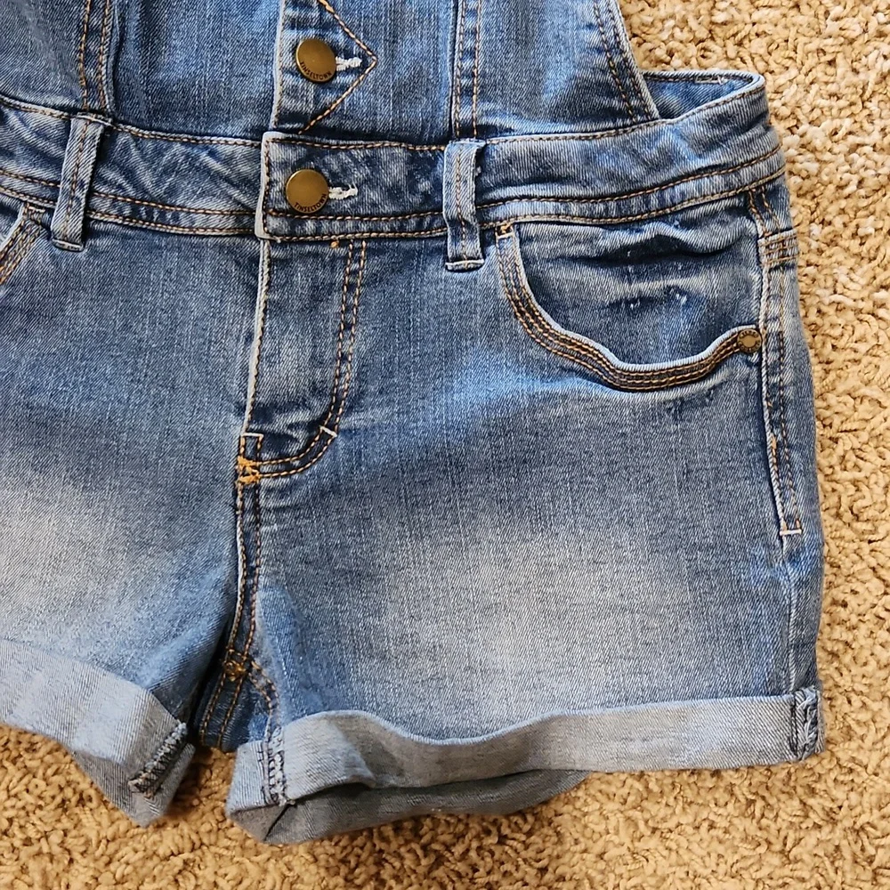 Tinseltown Jean short overalls size XS - Picture 6 of 9